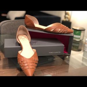 Flat - totally toffee soft Napa silk